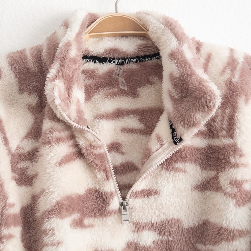 Calvin Klein Performance Cozy Pull Over Sweater S… - image 3